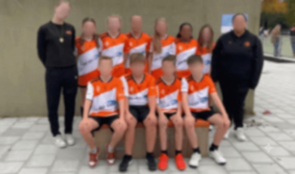 Teamfoto van Weidevogels J2
