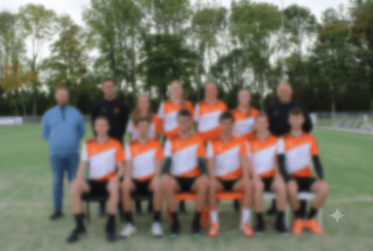 Teamfoto van Weidevogels 5