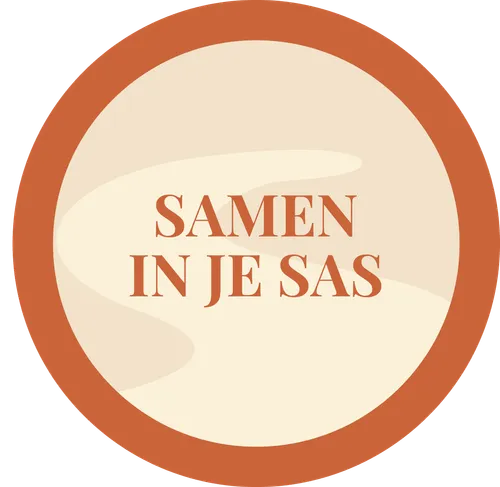 Samen in je Sas logo